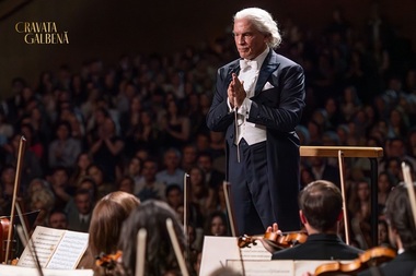 "Cravata Galbenă", povestea lui Sergiu Celibidache, din 14 noiembrie în cinematografe - VIDEO