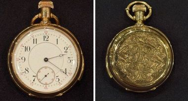Ceasul unui pasager de pe Titanic a obţinut un preţ record la o licitaţie/ Ceasul, dăruit lui Isidor Straus de soţia sa, care a ales să moară alături de el în naufragiu/ Acele ceasului indicau ora la care vaporul s-a scufundat