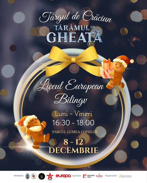 Concerte de colinde, dans, canto şi momente artistice pline de energie,  la Târgul de Crăciun ”Tărâmul de Gheaţă” din Sectorul 4 / Atracţiile principale ale evenimentului

