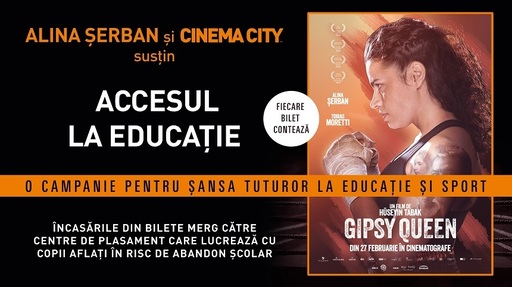 „Gipsy Queen”, filmul care transformă emoţia din sala de cinema într-o luptă reală pentru educaţie şi sport - VIDEO