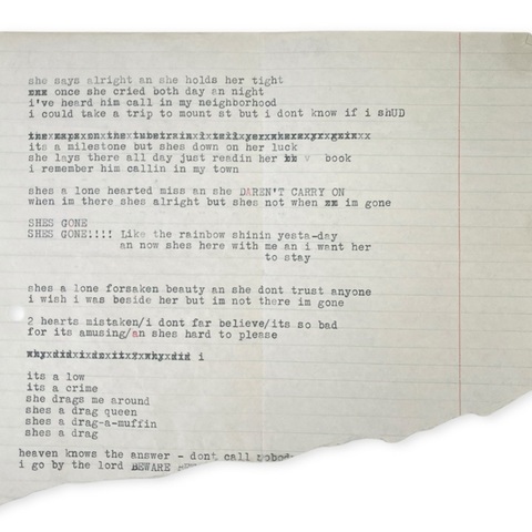 Versuri „extrem de rare” ale lui Bob Dylan au fost descoperite într-o carte a lui Allen Ginsberg