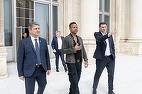 Actorul Cuba Gooding Jr, premiat cu Oscar, a vizitat Senatul României - FOTO
