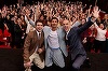 Actorii din "Berlin şi Dama cu Hermină" s-au întâlnit cu fanii la Bucureşti, înainte de premiera din 15 mai - VIDEO