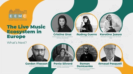 East European Music Conference are loc între 20 - 24 mai, la Bucureşti
