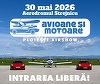 Curse spectaculoase între avion şi motocicletă sau avion şi automobil, la Ploieşti Air Show 2026