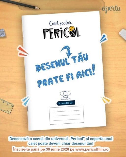 Concurs de ilustraţie pentru copii şi adolescenţi inspirat din cartea "Pericol" de Raluca Poenaru şi din viitorul film românesc