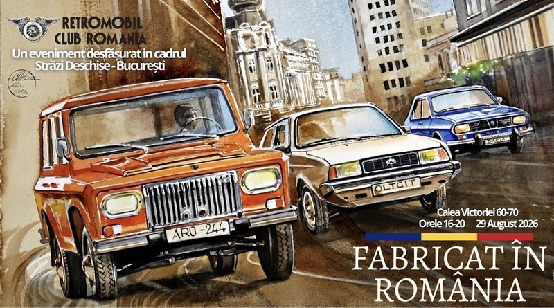 „Străzi Deschise” - Expoziţie de automobile civile produse în România