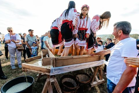 Buzău Wine Fest, deschis în locul descoperirii Tezaurului de la Pietroasele. Reconstituiri istorice programate duminică 
