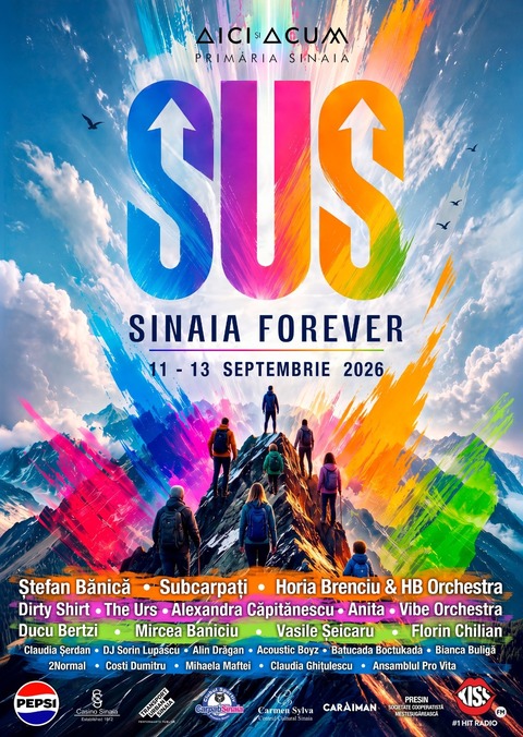 Staţiunea Sinaia găzuieşte, în acest weekend, a 31-a edicţie a festivalului Sinaia Forever. Mii de turiti, aştetaţi în cele trei zile de festival
