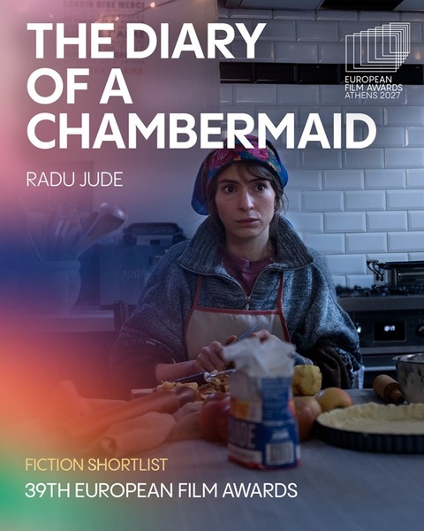 Filmul „Jurnalul unei cameriste”, regizat de Radu Jude, inclus pe lista scurtă pentru Premiile Academiei Europene de Film 2027