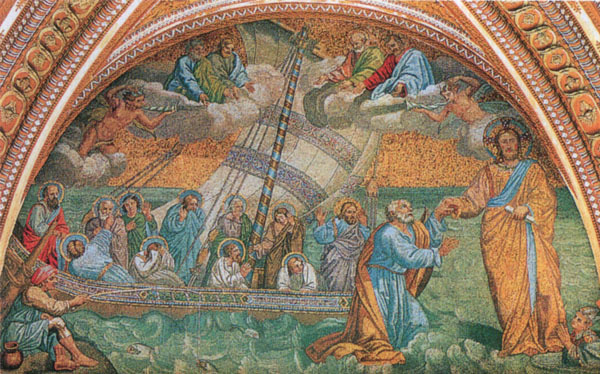 Un istoric maghiar spune că a descoperit într-o biserică din Transilvania o copie rară a unui mozaic pictat de Giotto