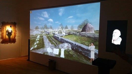 Sarmizegetusa şi monumente din Roma Antică pot fi vizitate virtual, la prima expoziţie 3D din ţară, de la Muzeul de Istorie Cluj