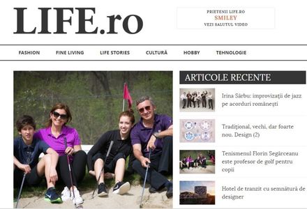LIFE.ro, un site ce propune o perspectivă inedită asupra conceptului ”fine living”, lansat de Cristina Stănciulescu
