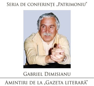 Gabriel Dimisianu deschide seria de conferinţe ”Patrimoniu” la Muzeul Memorial ”Ion Minulescu – Claudia Millian”