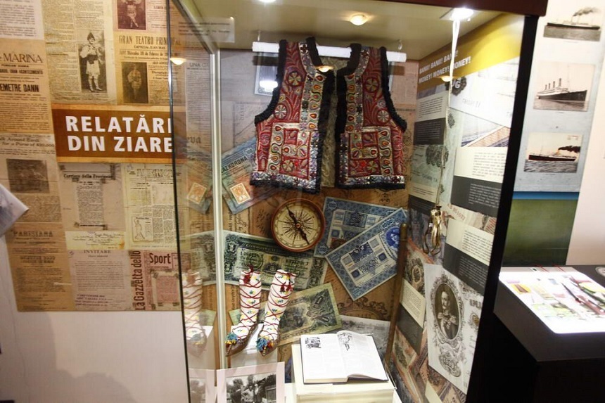 Expoziţie care reconstituie etape ale unei expediţii pe jos în jurul lumii, la Muzeul Judeţean Buzău