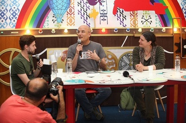 Bookfest 2016 - Poveşti israeliene de la Gil Hovav: Ierusalim este oraşul profeţilor morţi, Tel Aviv - un oraş în care să trăieşti