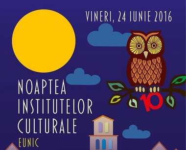 Noaptea Institutelor Culturale: Filme de la Cannes 2016, concerte, spectacole de teatru şi preparate din bucătăria internaţională