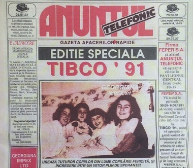 Anunţul Telefonic a retipărit integral ediţia din 4 iunie 1991: ”Caut o tipă de care să mă îndrăgostesc la prima vedere”