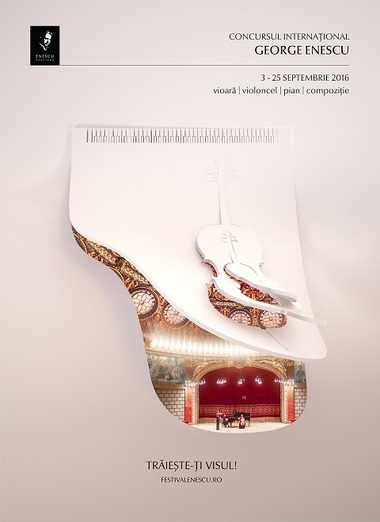 Biletele pentru Concursul Enescu 2016, disponibile de miercuri şi la casele Librăriilor Humanitas
