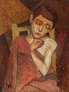Tabloul ”Portret de fată” de Victor Brauner, scos la licitaţie pentru 25.000 de euro