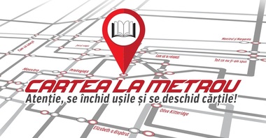 Călătorii care citesc în metrou vor primi volume de beletristică, în campania ”Cartea la metrou”