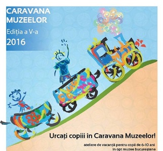Caravana Muzeelor, dedicată copiilor, cu vârste cuprinse între 6 şi 10 ani, începe miercuri în Capitală