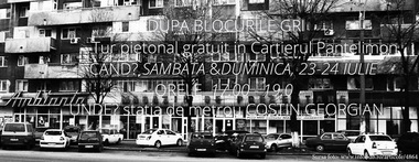 ”După blocurile gri” - Legende urbane şi istoria unor locuri cheie din cartierul Pantelimon, în tururi gratuite