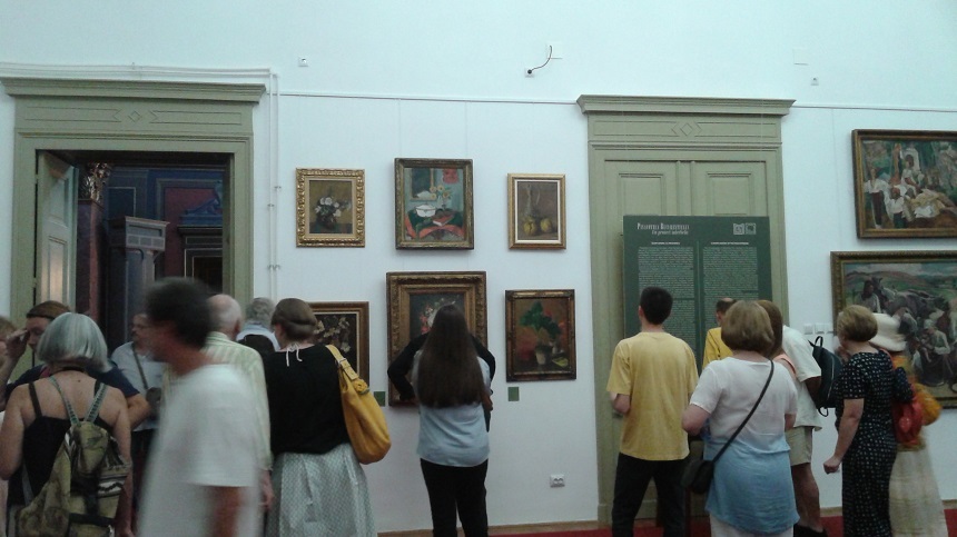 Primele 100 de lucrări care au alcătuit Pinacoteca Bucureştiului pot fi văzute timp de un an la Palatul Suţu FOTO