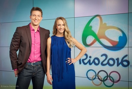 TVR va transmite o emisiune în direct din Satul Olimpic, prezentată de Sandra Izbaşa şi Costin Deşliu