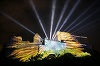 Un show de lumini spectaculos, a cărui tematică au fost vulcanii, a deschis Festivalul Internaţional Edinburgh 2016