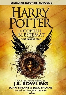 Cartea ”Harry Potter şi copilul blestemat”, disponibilă pentru precomandă la editura Arthur până pe 30 septembrie