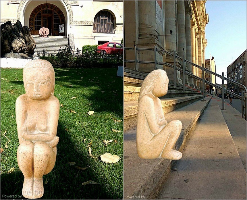 Sculptura ”Cuminţenia Pământului”, de Constantin Brâncuşi, ”călătoreşte” virtual în căutare de donaţii