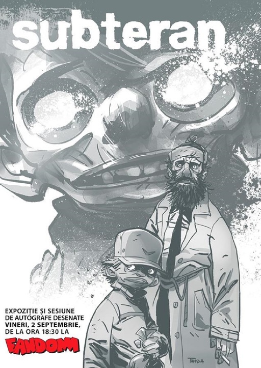 Ilustratorul Alexandru Ciubotariu: Mai multe expoziţii BD vor avea loc pe parcursul unui an, la Fandom din Bucureşti