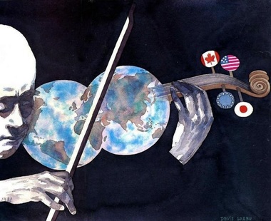 Artistul plastic internaţional Devis Grebu va ilustra săptămânal pentru Digi24