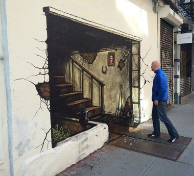 Unul dintre cei mai cunoscuţi artişti 3D din lume realizează o pictură, în parcul ”Alexandru Ioan Cuza” din Bucureşti, pentru emisiunea ”Supravieţuitorul”