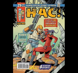 Revista de bandă desenată HAC! îşi schimbă periodicitatea şi devine lunară