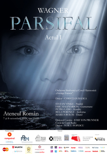 Repetiţia generală din 5 octombrie a spectacolului ”Parsifal”, de Richard Wagner, va fi dedicată generaţiei tinere