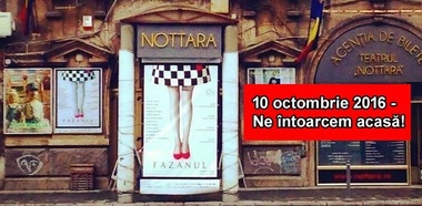 Teatrul Nottara se redeschide oficial pe 10 octombrie, după reîncadrarea clădirii în clasa de risc seismic II; Instituţia a primit aviz de funcţionare de la ISU