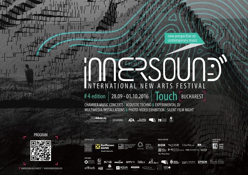Peste 60 de artişti din opt ţări vor prezenta la Bucureşti artele viitorului, la a patra ediţie a InnerSound New Arts Festival