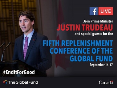 Bono, Justin Trudeau şi Bill Gates sprijină un fond global care a strâns 12,9 miliarde de dolari pentru a eradica SIDA, tuberculoza şi malaria