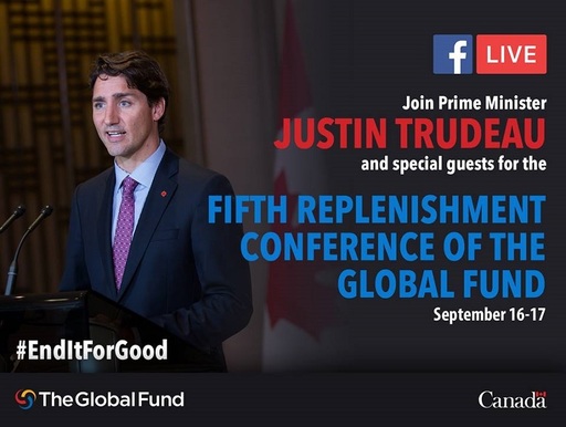 Bono, Justin Trudeau şi Bill Gates sprijină un fond global care a strâns 12,9 miliarde de dolari pentru a eradica SIDA, tuberculoza şi malaria