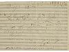 O schiţă a unei partituri compuse de Beethoven, estimată între 176.000 şi 234.000 de euro, scoasă la licitaţie