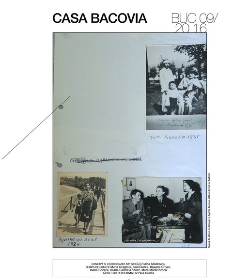 Harta Senzorială a Bucureştiului: Opt tururi ghidate prin casele lui George Bacovia, Tudor Muşatescu şi Mirjam Bercovici
