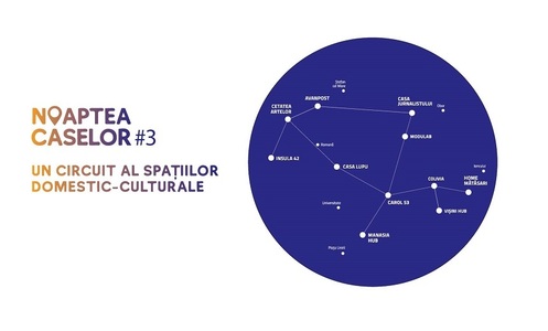 Noaptea Caselor, circuit al spaţiilor domestic-culturale, va avea loc pe 15 octombrie