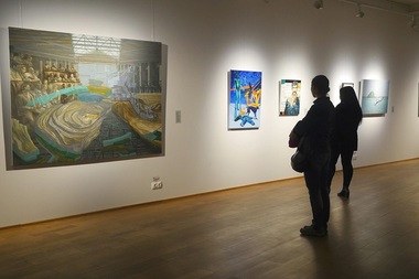 REPORTAJ: Noaptea Albă a Galeriilor: O cursă activă prin 90 de spaţii, între Muzeul de Artă Recentă şi Rezidenţa Scena9 - FOTO