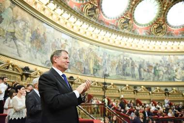 Klaus Iohannis, despre ”Parsifal la Ateneu”: Sunt impresionat. Toţi cei care s-au prezentat astăzi în faţa publicului au avut o performanţă notabilă - FOTO