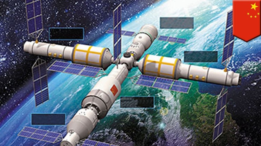 O capsulă spaţială chineză, pilotată de doi astronauţi, s-a conectat cu un laborator orbital