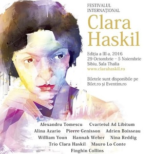 Festivalul ”Clara Haskil”: O instalaţie documentară dedicată pianistei, proiecţia filmului ”Grădina lui Celibidache” şi şase concerte de calibru