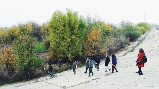 Tur ghidat (Foto: Facebook Parcul Natural Văcăreşti)