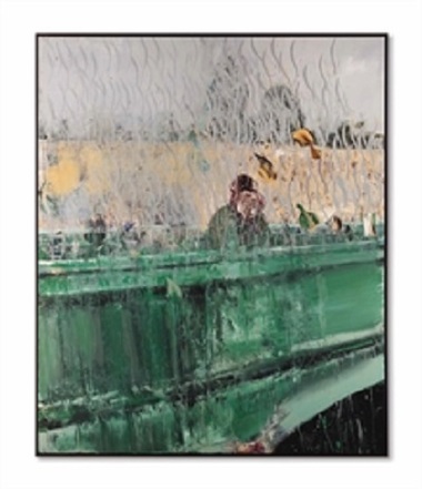 Tabloul "The Bridge" de Adrian Ghenie, estimat între 1.500.000 şi 2.500.000 de dolari, va fi licitat la casa Christie's pe 15 noiembrie